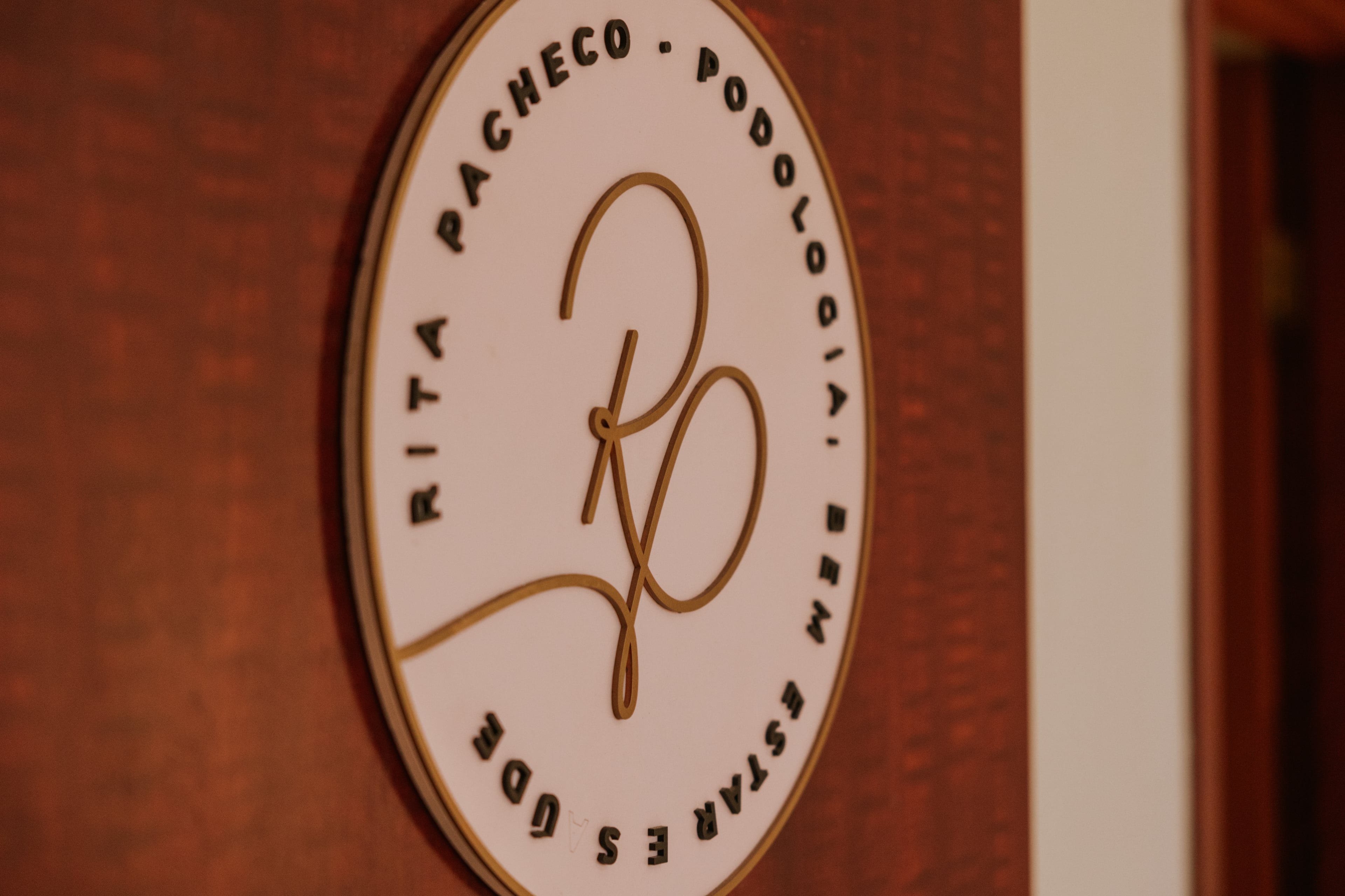 Recepção acolhedora da clínica